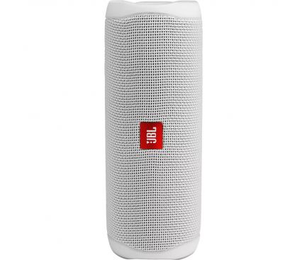 Bluetooth Speaker and Powerbank JBL Flip 5, 20W, PartyBoost, Waterproof, White JBLFLIP5WHT