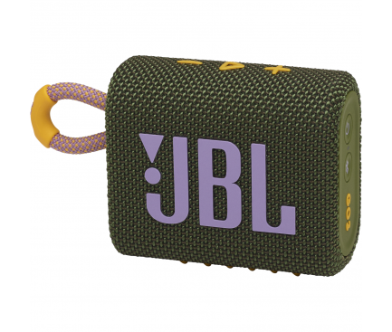 Bluetooth Speaker JBL GO 3, 4.2W, Pro Sound, Waterproof, Green JBLGO3GRN