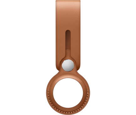 Leather Loop Cover For AirTag Apple Saddle Brown MX4A2ZM/A (EU Blister)