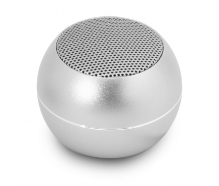 Guess Mini Bluetooth Speaker 3W 4H Silver GUWSALGEG (EU Blister)