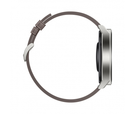 Smartwatch Huawei Watch GT3 Pro Odin-B19V, Titanium Case with Gray Leather Strap 55028467 (EU Blister)