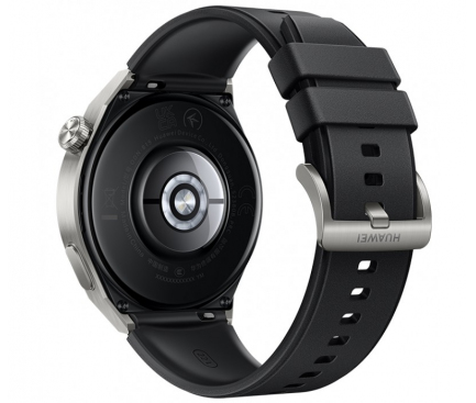 Smartwatch Huawei Watch GT3 Pro Odin-B19S, Titanium Case with Black Fluoroelastomer Strap 55028468 (EU Blister)