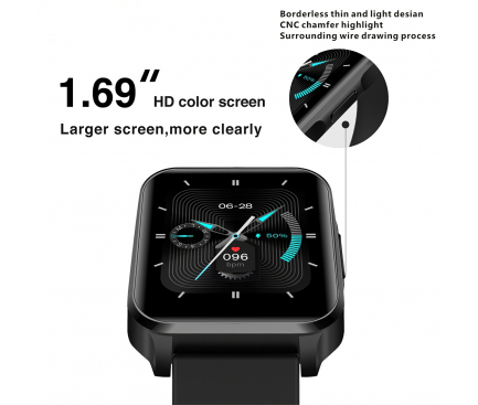 Smartwatch Lenovo S2 Pro Black (EU Blister)