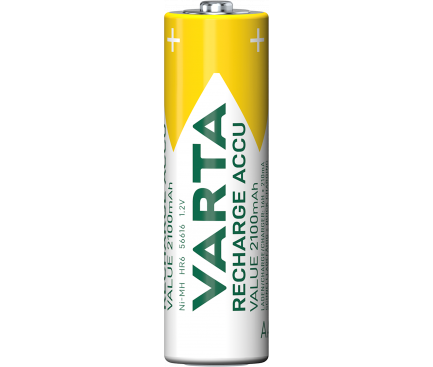 Rechargeable NiMH Batteries Varta, AA / HR6, 2100mAh, 1.2V, 4-Pack