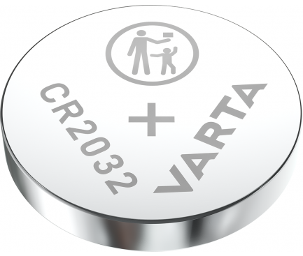 Lithium Button Cell Varta, CR2032, 220mh, 3V, 2-Pack