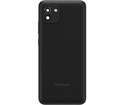 Battery Cover for Samsung Galaxy A03 A035, F Version, Black