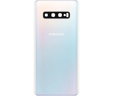 Battery Cover for Samsung Galaxy S10+ G975, Prism White