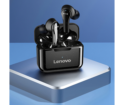 Bluetooth Handsfree TWS Lenovo QT82 Black (EU Blister)