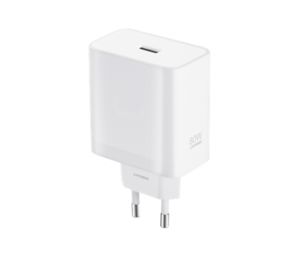 Wall Charger OnePlus SuperVOOC, 80W, 7.3A, 1 x USB-A, White 5461100064