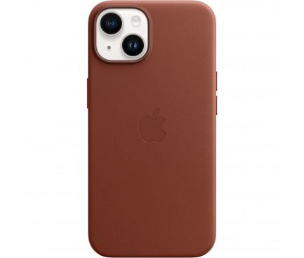 Leather Case with MagSafe for Apple iPhone 14 Plus, Umber MPPD3ZM/A