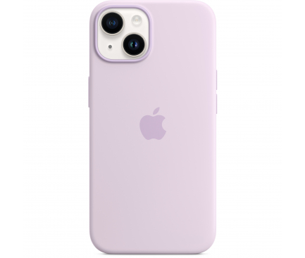 Silicone Case with MagSafe for Apple iPhone 14 Plus, Lilac MPT83ZM/A