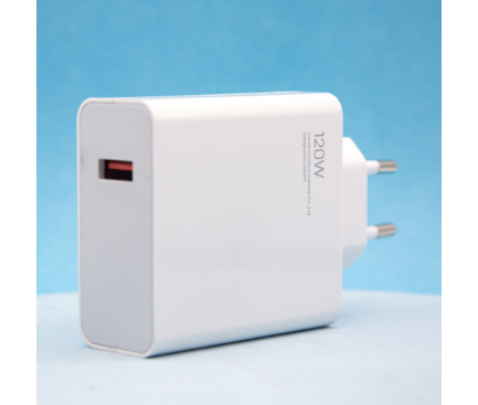 Wall Charger Xiaomi GaN, 120W, 6A, 1 x USB-A, White  MDY-13-EE
