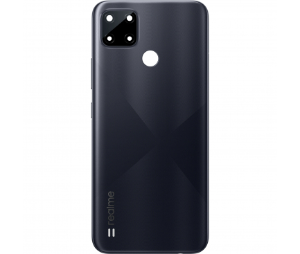 Battery Cover for Realme C21Y, Cross Black