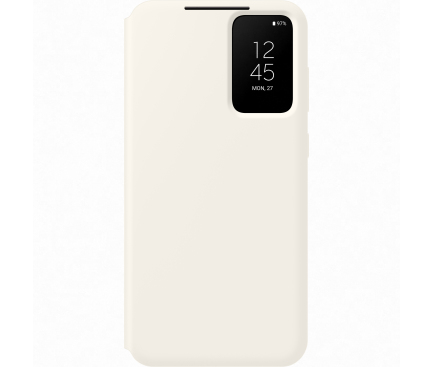 Smart View Wallet Case for Samsung Galaxy S23+ S916, Cream EF-ZS916CUEGWW