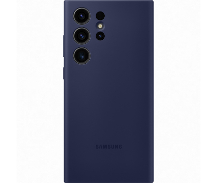 Silicone Case for Samsung Galaxy S23 Ultra S918 Navy EF-PS918TNEGWW  (EU Blister)
