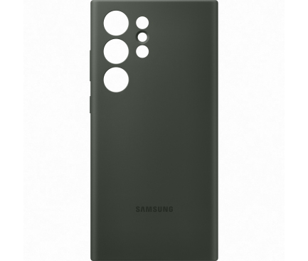 Silicone Case for Samsung Galaxy S23 Ultra S918, Khaki EF-PS918TGEGWW