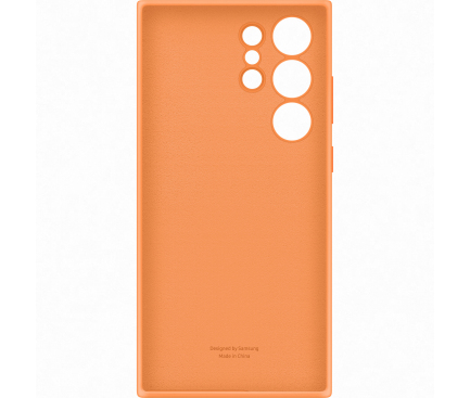 Silicone Case for Samsung Galaxy S23 Ultra S918, Orange EF-PS918TOEGWW