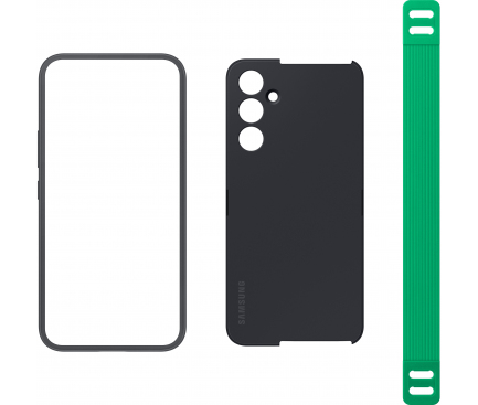 Haze Grip Case for Samsung Galaxy A54 A546, Black EF-XA546CBEGWW