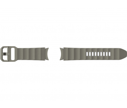 Rugged Sport Strap for Samsung Galaxy Watch6 / Classic / Watch5 / Pro / Watch4 Series, 20mm, M/L, Grey ET-SDR91LJEGEU
