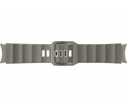 Rugged Sport Strap for Samsung Galaxy Watch6 / Classic / Watch5 / Pro / Watch4 Series, 20mm, S/M, Grey ET-SDR90SJEGEU