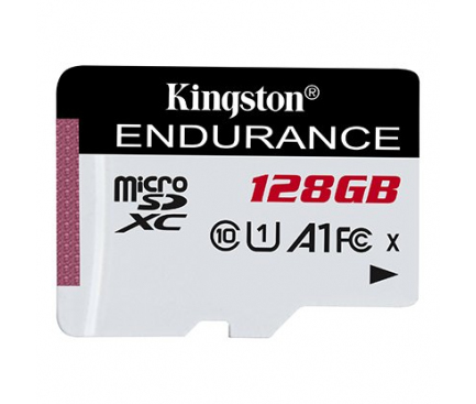 microSDXC Memory Card Kingston Endurance, 128Gb, Class 10 / UHS-1 U1 SDCE/128GB