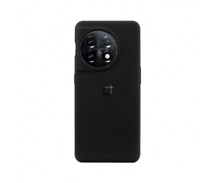 Sandstone Bumper Case for OnePlus 11, Black 5431100400