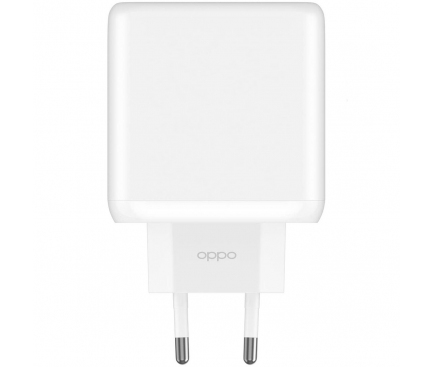 Wall Charger Oppo, 65W, 6.5A, 1 x USB-A, White 5473963