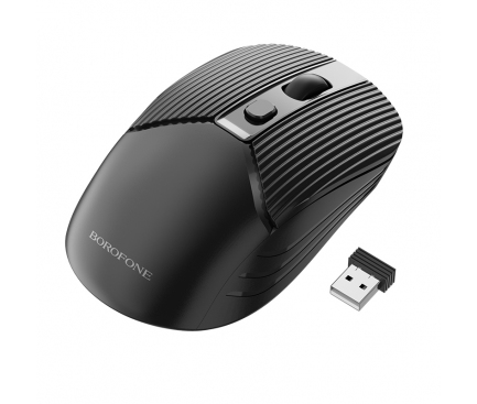 Wireless Mouse Borofone BG5, 1600DPI, Black