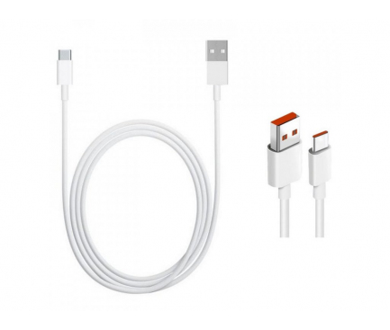 USB-A to USB-C Cable Xiaomi Mi, 67W, 3A, 1m, White