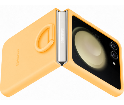 Silicone Ring Case for Samsung Galaxy Z Flip5 F731, Apricot EF-PF731TOEGWW