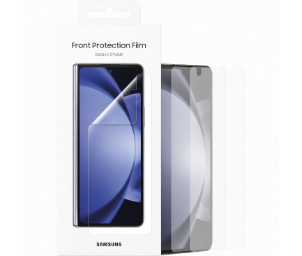 Front Cover Clear Screen Protector For Samsung Galaxy Z Fold5 F946, 2-Pack, Transparent EF-UF946CTEGWW