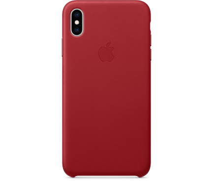 Leather Case for Apple iPhone XS Max, Red MRWQ2ZM/A