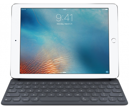 Smart Keyboard Folio for Apple iPad Pro 9.7 (2016), CZK Qwerty Layout, Black MPTL2CZ/A