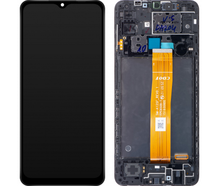 LCD Display Module for Samsung Galaxy A12 A125, Black