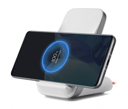 Wireless Charger OnePlus Warp Charge, 50W, 6A, White 5481100059