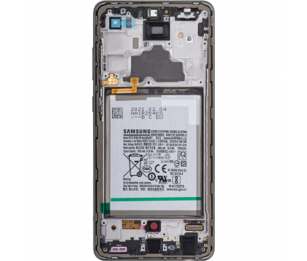 Samsung Galaxy A72 4G / 5G A725 / A726 Black LCD Display Module + Battery