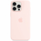 Silicone Case with MagSafe for Apple iPhone 15 Pro Max, Light Pink MT1U3ZM/A