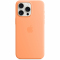 Silicone Case with MagSafe for Apple iPhone 15 Pro Max, Orange Sorbet MT1W3ZM/A