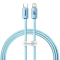 USB-C to Lightning Cable Baseus Crystal Shine Series, 20W, 2.4A, 1.2m, Blue CAJY001303 