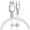 USB-A to USB-C Cable Baseus Cafule Metal Series, 66W, 6A, 1m, White CAKF000102