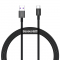 USB-A to USB-C Cable Baseus Superior Series, 66W, 6A, 2m, Black CATYS-A01 