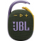 Bluetooth Speaker JBL Clip 4, 5W, Pro Sound, Waterproof, Green JBLCLIP4GRN