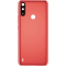 Battery Cover for Motorola Moto E7i Power / E7 Power, Coral Red