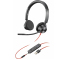 Call Center Headset Plantronics Blackwire BW3325-M, USB-A, Black 214016-01