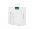 USB-A to USB-C Cable Oppo DL129, 20W, 4A, 1m, White