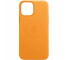 Leather Case with MagSafe for Apple iPhone 12 Pro Max, California Poppy MHKH3ZM/A