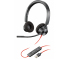 Call Center Headset Plantronics Blackwire BW3320, USB-A,Black 213934-01
