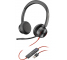 Call Center Headset Plantronics Blackwire BW8225-M, USB-A, Black 214408-01