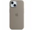 Silicone Case with MagSafe for Apple iPhone 15, Clay MT0Q3ZM/A