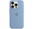 Silicone Case with MagSafe for Apple iPhone 15 Pro, Winter Blue MT1L3ZM/A